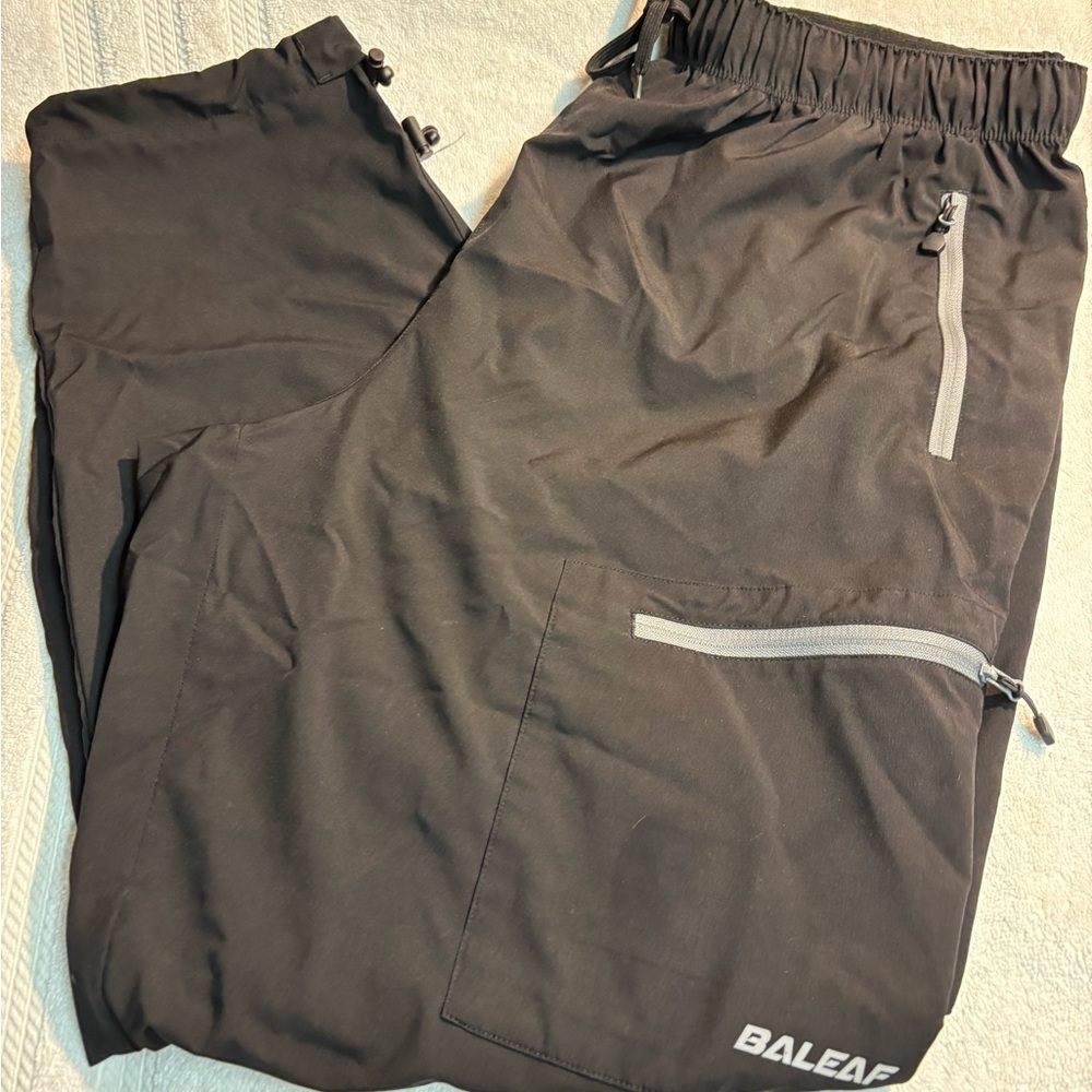 Baleaf Men's Black Athletic Pants
